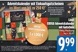 Adventskalender mit Einkaufsgutscheinen im E xpress Prospekt Adventskalender mit Einkaufsgutscheinen von Lindt im aktuellen E xpress Prospekt für 9,99 €