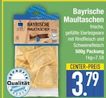 Bayerische Maultaschen von  im aktuellen EDEKA Prospekt für 3,79 €