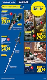 Promos Tronçonneuse dans le catalogue "LE MOIS TOUJOURS PLUS" de Lidl Tronçonneuse en promo dans le catalogue Lidl à la page 9