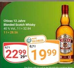Aktuelles 12 Jahre Blended Scotch Whisky Angebot bei GLOBUS in Braunschweig ab 19,99 €