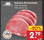 Schweine-Minutensteaks Angebote von Gut Ponholz bei Netto Marken-Discount Neubrandenburg für 2,79 €