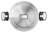 Marmite / Faitout Tefal Emotion Faitout inox 24 cm + couvercle en verre E3014604 - Tefal dans le catalogue Darty