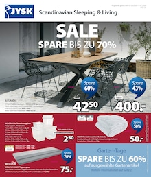 Der aktuelle JYSK Prospekt SALE - SPARE BIS ZU 70%
