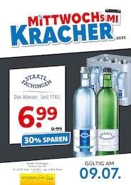 Getränkeland Prospekt für Waren mit 1 Seite Getränkeland Prospekt für Waren: "Mittwochskracher", 1 Seite, 09.07.2025 - 09.07.2025