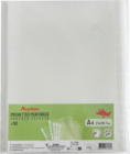 LOT DE 50 POCHETTES PERFOREES AUCHAN - AUCHAN - Auchan Supermarché à Saint-Maur-des-Fossés LOT DE 50 POCHETTES PERFOREES AUCHAN - AUCHAN en promo chez Auchan Supermarché Saint-Maur-des-Fossés à 1,69 €