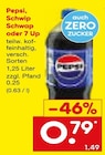 Erfrischungsgetränk Angebote von Pepsi, Schwip Schwap oder 7 Up bei Netto Marken-Discount Heidenheim für 0,79 €