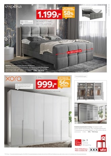 Boxspringbett im XXXLutz Prospekt "Schlafzimmer Spezial" mit 24 Seiten (Essen)