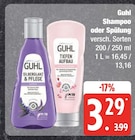 Shampoo oder Spülung bei EDEKA im Krakow am See Prospekt für 3,29 €