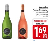 Secco Frizzante von Vescovino im aktuellen EDEKA Prospekt für 1,69 €