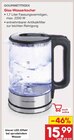 Glas-Wasserkocher Angebote von GOURMETmaxx bei Netto Marken-Discount Freiberg für 15,99 €