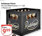 Pilsner im Angebot bei GLOBUS in Braunschweig Pilsner Angebote von Radeberger bei GLOBUS Braunschweig für 9,99 €