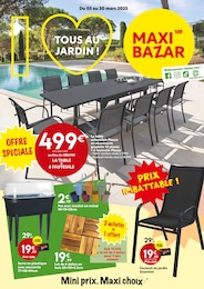 Prospectus Maxi Bazar à Fresnes, "TOUS AU JARDIN !", 18 pages, 05/03/2025 - 30/03/2025