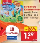 Kindersortiment im Angebot bei Netto Marken-Discount in Bautzen Kindersortiment Angebote von Ferdi Fuchs bei Netto Marken-Discount Bautzen für 1,29 €