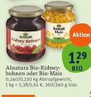 tegut Kronberg - Bio-Kidneybohnen Angebot im Prospekt Bio-Kidneybohnen bei tegut im Kronberg Prospekt für 1,29 €