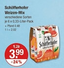 Weizen-Mix von Schöfferhofer im aktuellen V-Markt Prospekt für 3,99 €