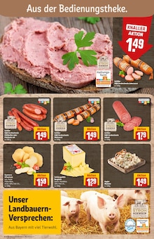 Wurst im REWE Prospekt "Dein Markt" mit 34 Seiten (Augsburg)