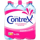 Eau minérale naturelle - CONTREX - Carrefour Market Eau minérale naturelle - CONTREX à 0,55 € dans le catalogue Carrefour Market