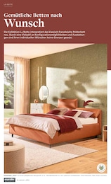 Segmüller Bett im Prospekt 