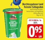 Feinster Schlagrahm von Berchtesgadener Land im aktuellen EDEKA Prospekt für 0,95 €