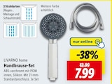 Aktuelles Handbrause-Set Angebot bei Lidl in Duisburg ab 7,99 €