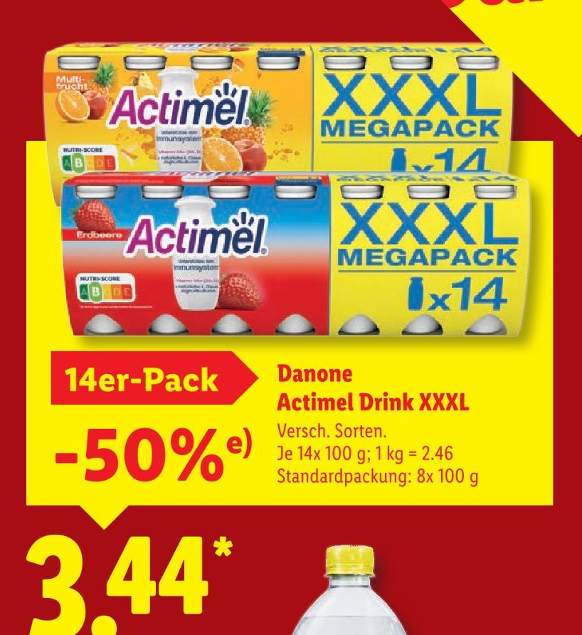 Actimel Drink XXXL