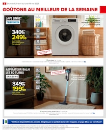 Offre Lave-Linge dans le catalogue Carrefour du moment à la page 4