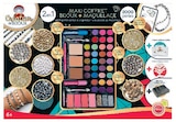 Maxi coffret beauté 2 en 1 : Maquillage & bijoux - Super U à Limoges Maxi coffret beauté 2 en 1 : Maquillage & bijoux en promo chez Super U Limoges à 19,99 €