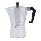 Promo Cafetière italienne en alu 270ml capacité 6 tasses à expresso à 9,99 € dans le catalogue Gifi à Villejust