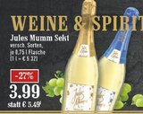 Aktuelles Sekt Angebot bei EDEKA in Bergisch Gladbach ab 3,99 €