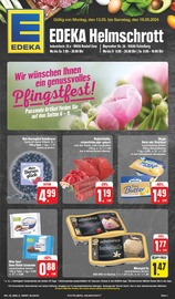 Aktueller EDEKA Supermarkt Prospekt in Warmensteinach und Umgebung, "Wir lieben Lebensmittel!" mit 26 Seiten, 13.05.2024 - 18.05.2024