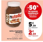 Pâte à tartiner - Nutella en promo chez Super U Calais à 2,69 €