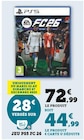 Jeu ps5 fc 26 - Super U à Montélimar Jeu ps5 fc 26 en promo chez Super U Montélimar à 44,99 €