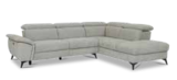Canapé d'angle relax électrique Newport III en promo chez But Saint-Denis à 1 699,00 €