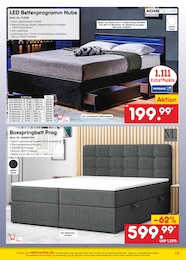 Boxspringbett im Netto Marken-Discount Prospekt "netto-online.de - Exklusive Angebote" auf Seite 13