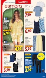Promos Pantalon Femme dans le catalogue "SUPPORTEZ LES BLEUS !" de Lidl Pantalon Femme en promo dans le catalogue Lidl à la page 31