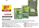 Rasensamen im toom Baumarkt Prospekt Rasensamen von toom im aktuellen toom Baumarkt Prospekt für 9,99 €
