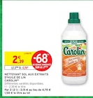 Promo Nettoyant sol aux extraits d'huile de lin(b) à 0,76 € dans le catalogue Intermarché à Cavaillon