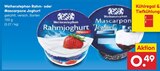 Aktuelles Rahm- oder Mascarpone Joghurt Angebot bei Netto Marken-Discount in Mannheim ab 0,49 €