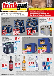 Trinkgut Prospekt Krumbachs Getränkemarkt! mit  Seiten in Krumbach (Schwaben) und Umgebung