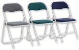 Chaise pliante effet velours - Hyper U à Montbéliard Chaise pliante effet velours en promo chez Hyper U Montbéliard à 11,99 €