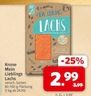 Aktuelles Mein Lieblings Lachs Angebot bei nah&frisch in Münster ab 2,99 €