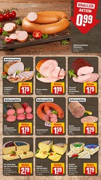 Mettwurst Angebot & Preis im aktuellen REWE Prospekt Mettwurst Angebot im aktuellen REWE Prospekt auf Seite 9