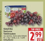 Tafeltrauben von SanLucar für 2,99 € bei EDEKA im Angebot Tafeltrauben von SanLucar im aktuellen EDEKA Prospekt