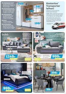 Couch im Möbel Kraft Prospekt "Frühjahrs-Sparen!" mit 20 Seiten (Dresden)