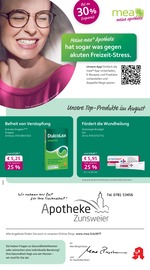 Aktueller mea - meine apotheke Apotheken Prospekt in Gengenbach und Umgebung, "Unsere August-Angebote" mit 4 Seiten, 01.08.2025 - 31.08.2025
