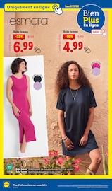 Robe Femme Angebote im Prospekt "Le vrai prix des bonnes choses" von Lidl Robe Femme Angebote im Prospekt "Le vrai prix des bonnes choses" von Lidl auf Seite 22