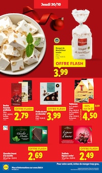 Promotion Cerise dans le prospectus Lidl, valable du 30/10/2025 au 05/11/2025 Promo Cerise dans le catalogue Lidl du moment à la page 30