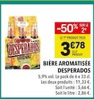 Bière Aromatisée - Desperados en promo chez Supeco Roubaix à 3,78 €