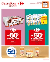 Catalogue Supermarchés Carrefour Market en cours à Villargondran et alentours, "Carrefour market", 49 pages, 13/01/2026 - 25/01/2026