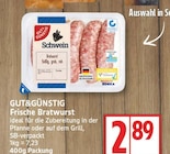Frische Bratwurst von Gut&Günstig für 2,89 € bei EDEKA im Angebot Frische Bratwurst von Gut&Günstig im aktuellen EDEKA Prospekt